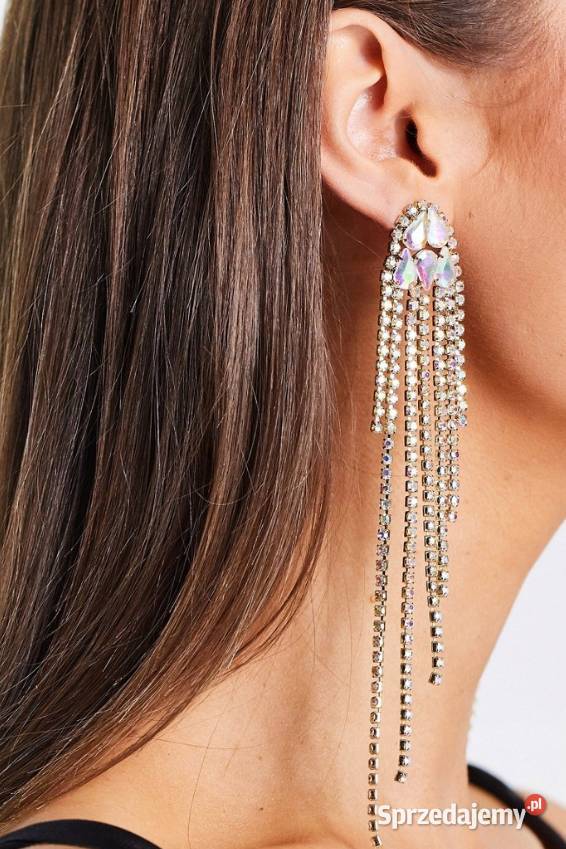 ASOS Mega długie Bogato zdobione kolczyki z Moda i Styl Kraków sprzedam