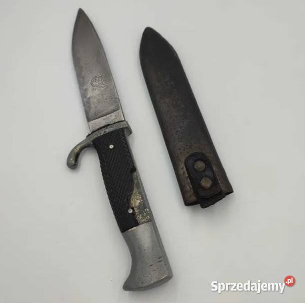 niemiecki nóż Hitlerjugend sygnatura RZM M713 Katowice