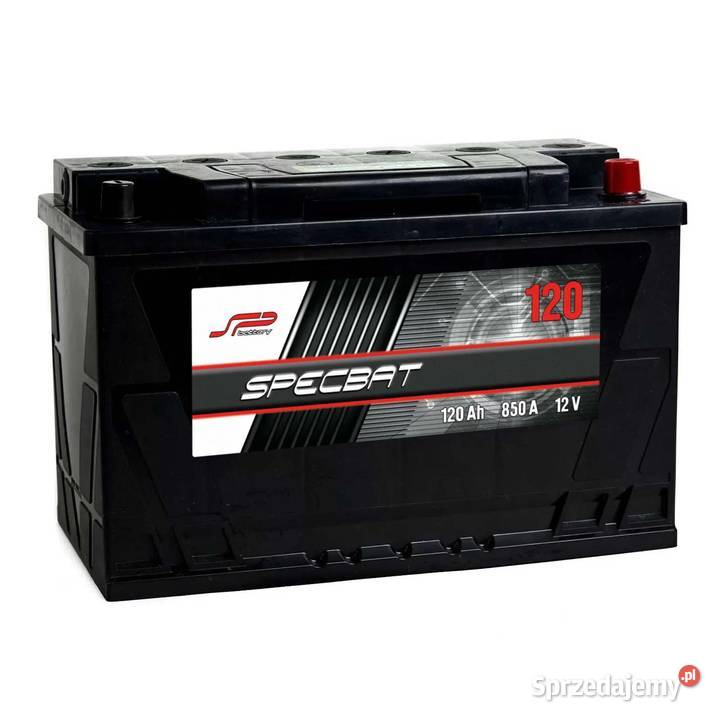 Akumulator SPECBAT AGRO 120Ah 850A EN PRAWY PLUS akumulatory dolnośląskie