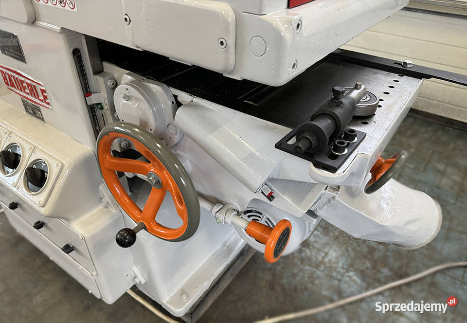 Strugarka czterostronna BAUERLE typ VH4 Produkcja Sierakowska Huta