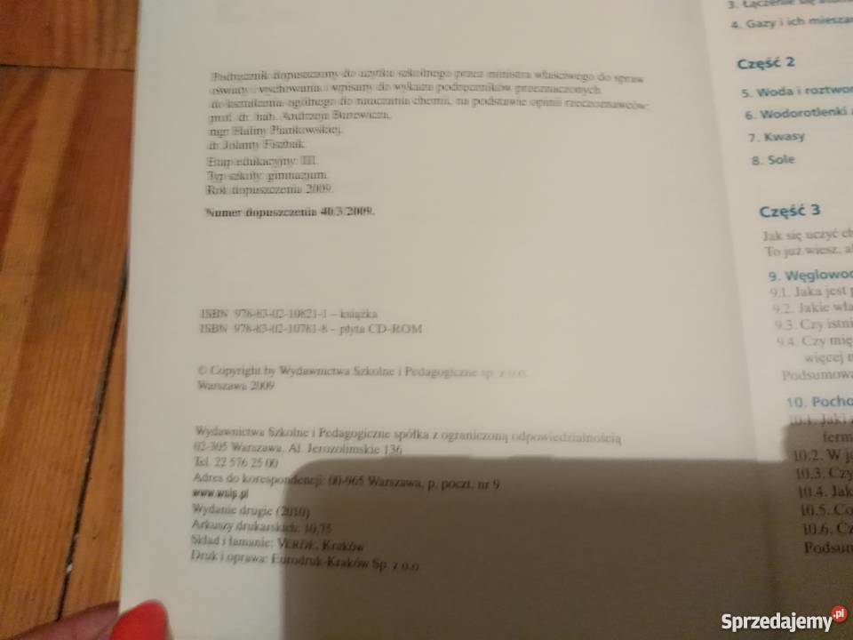 Gimnazjum kl 3 CIEKAWA CHEMIACD dolnośląskie Oborniki Śląskie