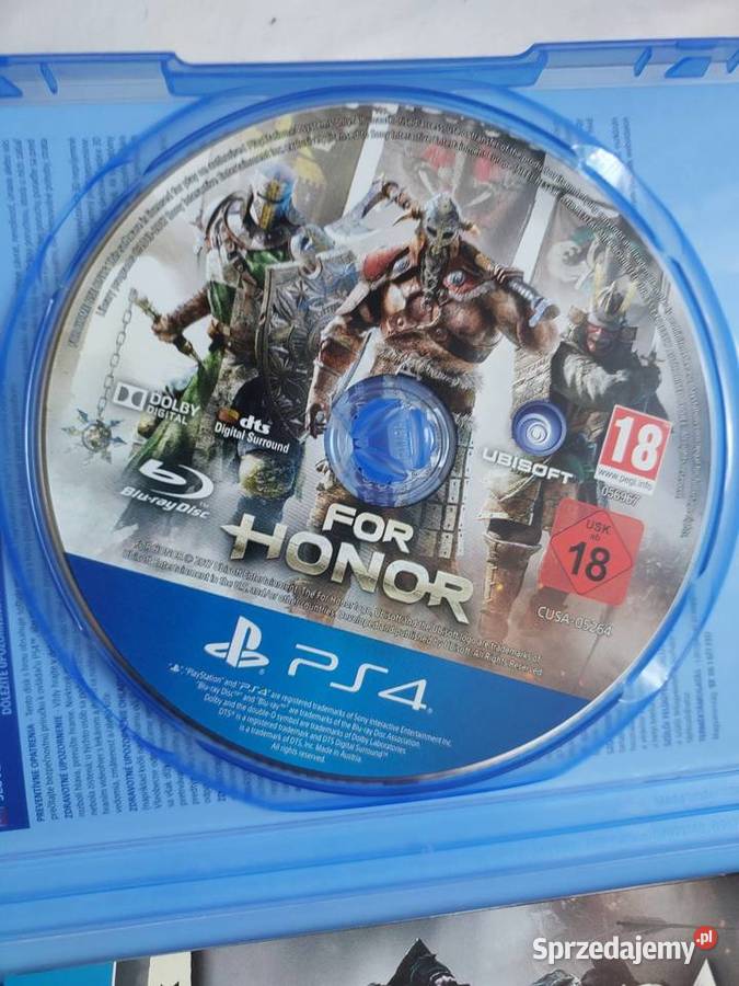 Zestaw gier na 4 For honor uncharted 4 stan mazowieckie Milanówek