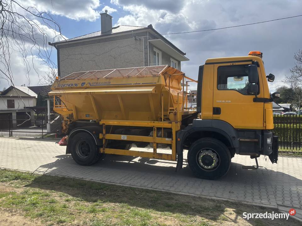 MAN TGM 18250 4x4 2014 Piaskarka solarka econ Ropczyce sprzedam