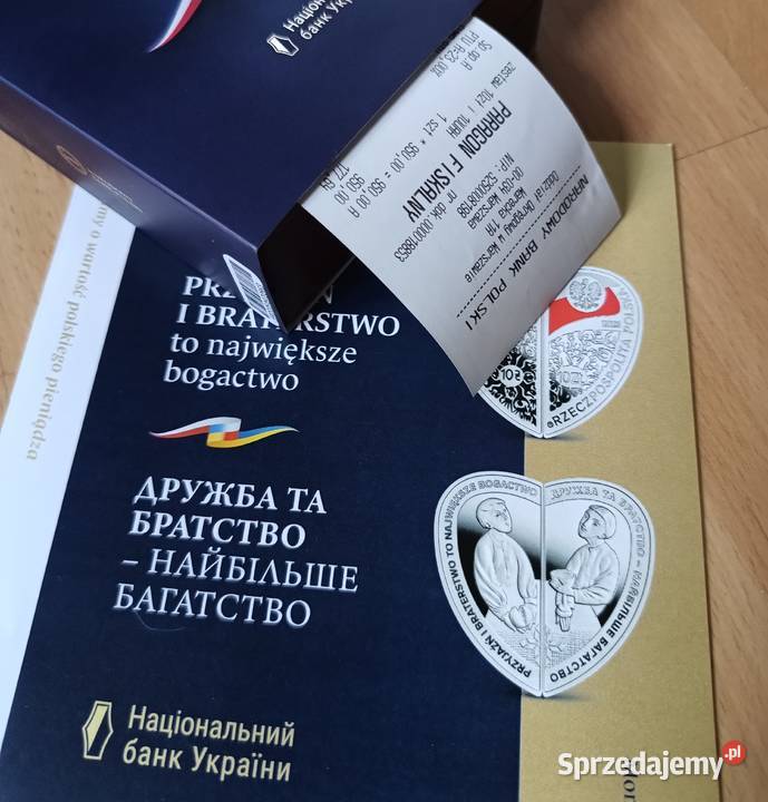 10 10 hrywien Przyjaźń i braterstwo zestaw Stanisławów Pierwszy
