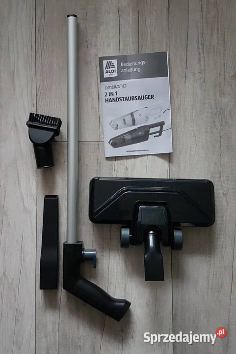 Ambiano odkurzacz 2 w 1 czarny pionowy model Pozostałe Chrzanów sprzedam