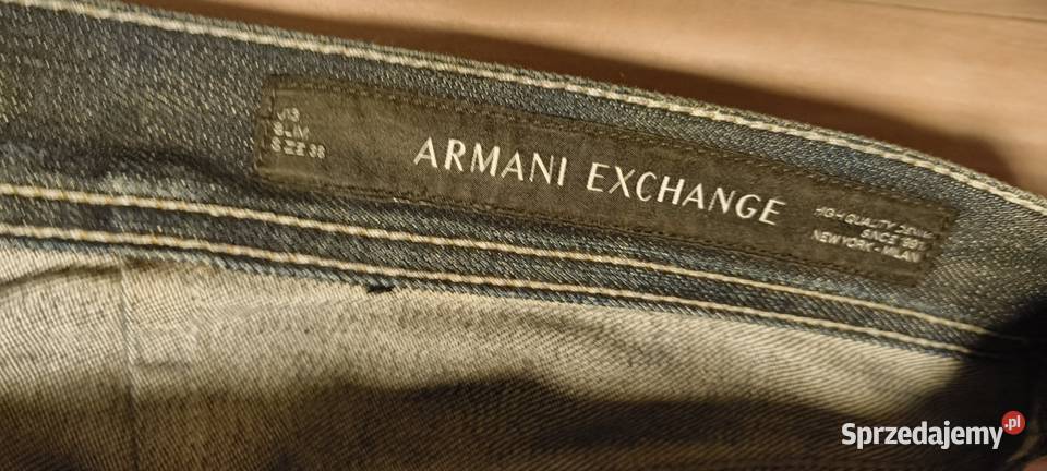 Armani exchange jeansy dżinsy Nowa Dęba