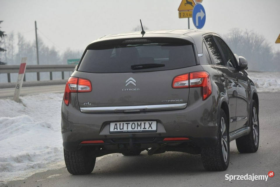 Citroen C4 Aircross 16HDI gwarancja przebiegu nieuszkodzony C4 Aircross Sędziszów Małopolski