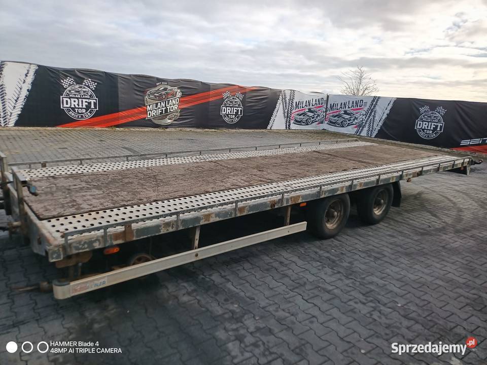 Przyczepa Trailer typ E20 Gniotpol 765x255 Rzędowice
