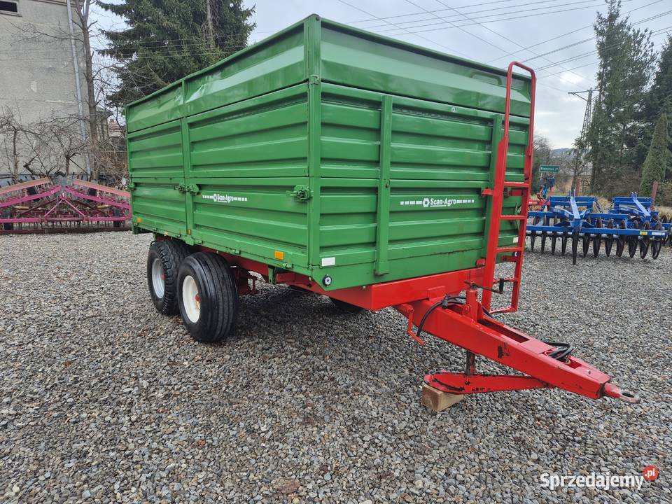 Przyczepa rolnicza wywrotka Polmot Warfama nieuszkodzony Żółkiew