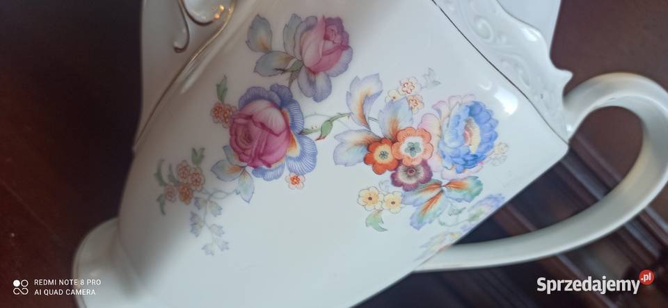 Dzbanek do kawy KPM Germany Syg z lat 1925 1945 Porcelana i szkło pomorskie