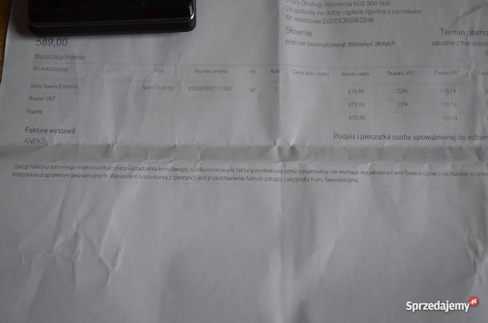 Sony Ericsson Xperia E Sony Ericsson Bydgoszcz