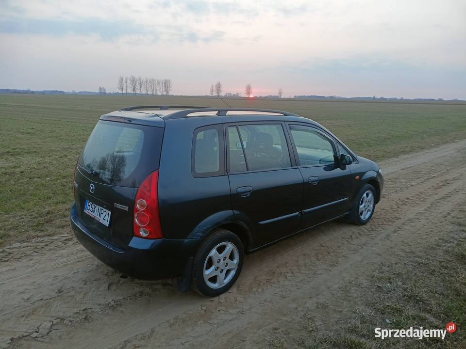 Mazda Premacy 20D 2004r 284 w pełni sprawna welurowa tapicerka Suchowola