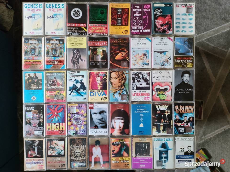 KOLEKCJA KASET odkurzone wyjątkowe małopolskie Świątniki Górne