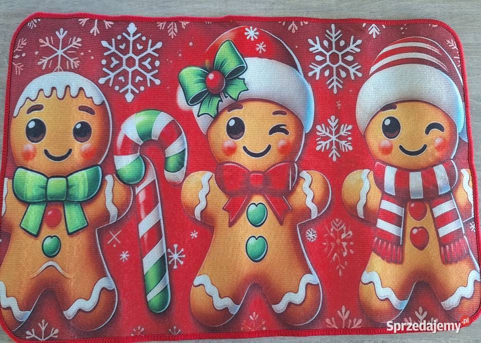 Dywanik wycieczka mata świąteczna na buty łapcie Boże Narodzenie