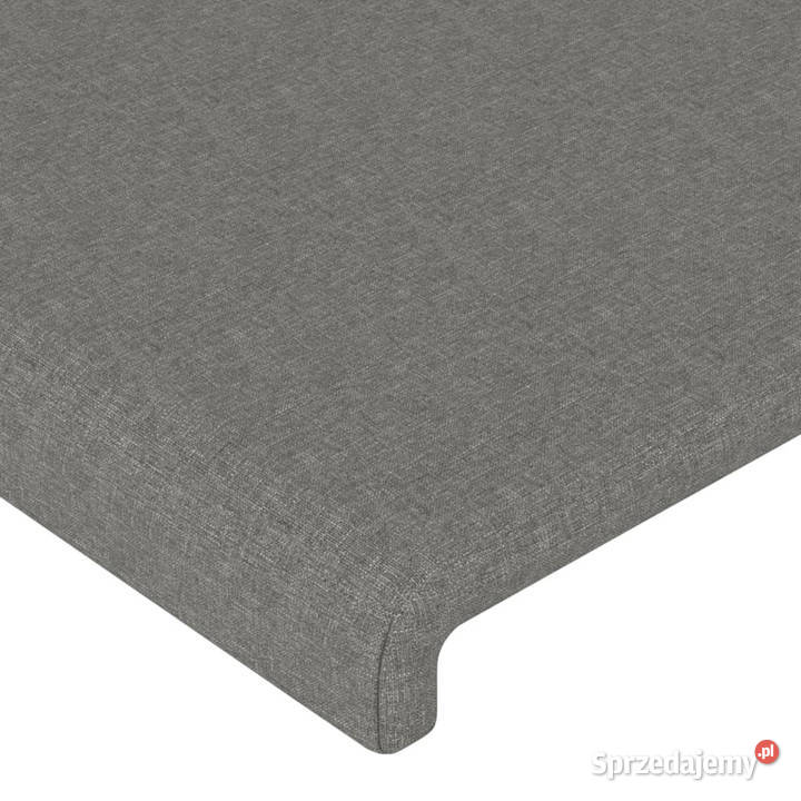 Zagłówek do łóżka z LED ciemnoszary 93x16x118128 Warszawa