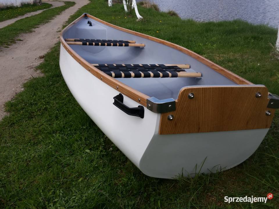 Kanu Rapid 350 Łódka Kanadyjka Kajak pod silnik Kajakarstwo Kobysewo