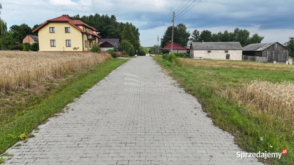 Sprzedam siedlisko w Bożej Woli gm Adamów utwardzona Sprzedaż Boża Wola sprzedam