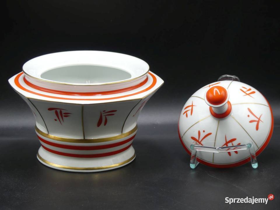 Piękna bomboniera art deco Carl Tielsch Stary Poznań sprzedam