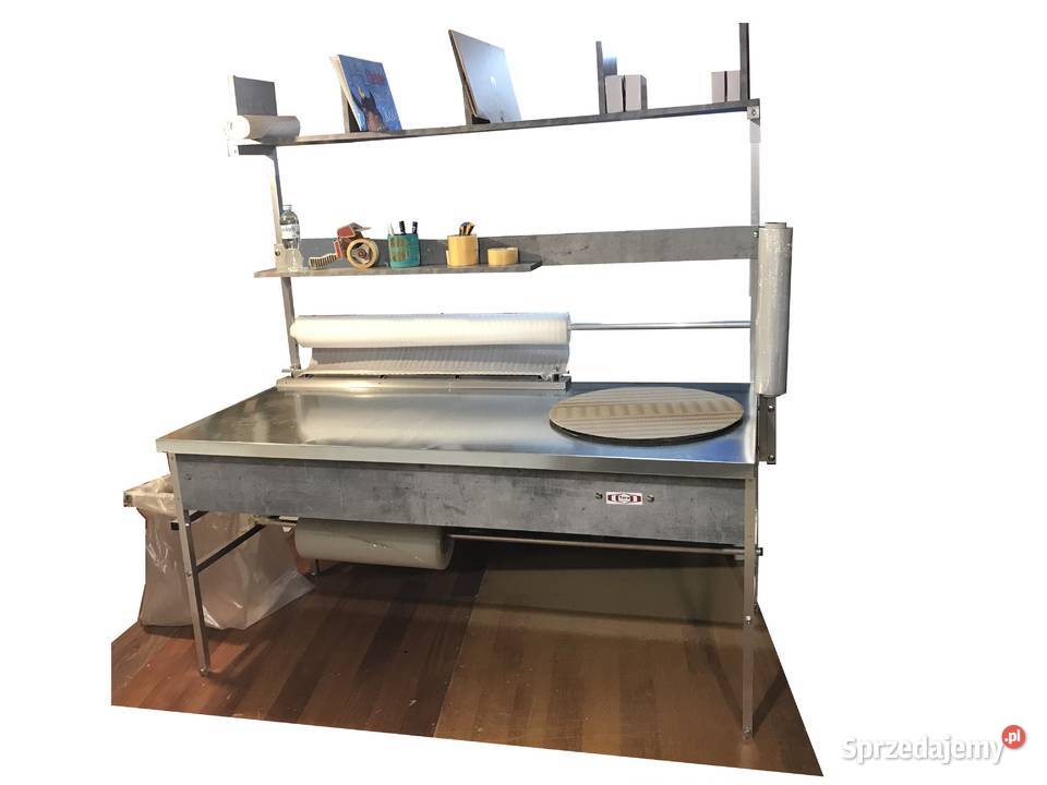 Stół Alu z kołem obrotowym Legnica