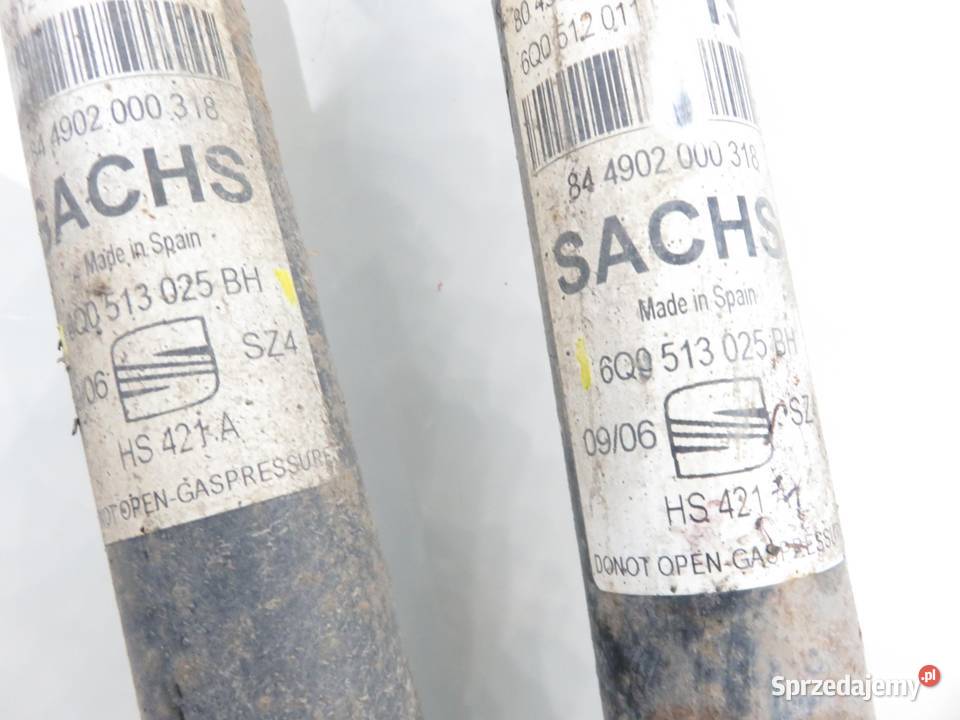 AMORTYZATORY TYŁ SEAT IBIZA III 6Q0513025BH sprzedam