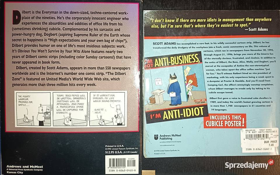 komiksy ENGLI Scott Adams GB Trudeau Dilbert
