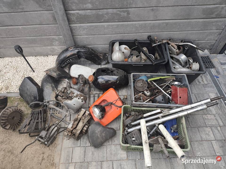Wsk 125 zarejestrowana dużo części wielkopolskie sprzedam