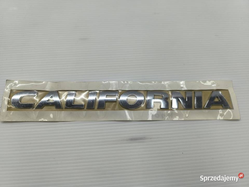 EMBLEMAT NAPIS NAKLEJKA PLAKIETKA VW CALIFORNIA