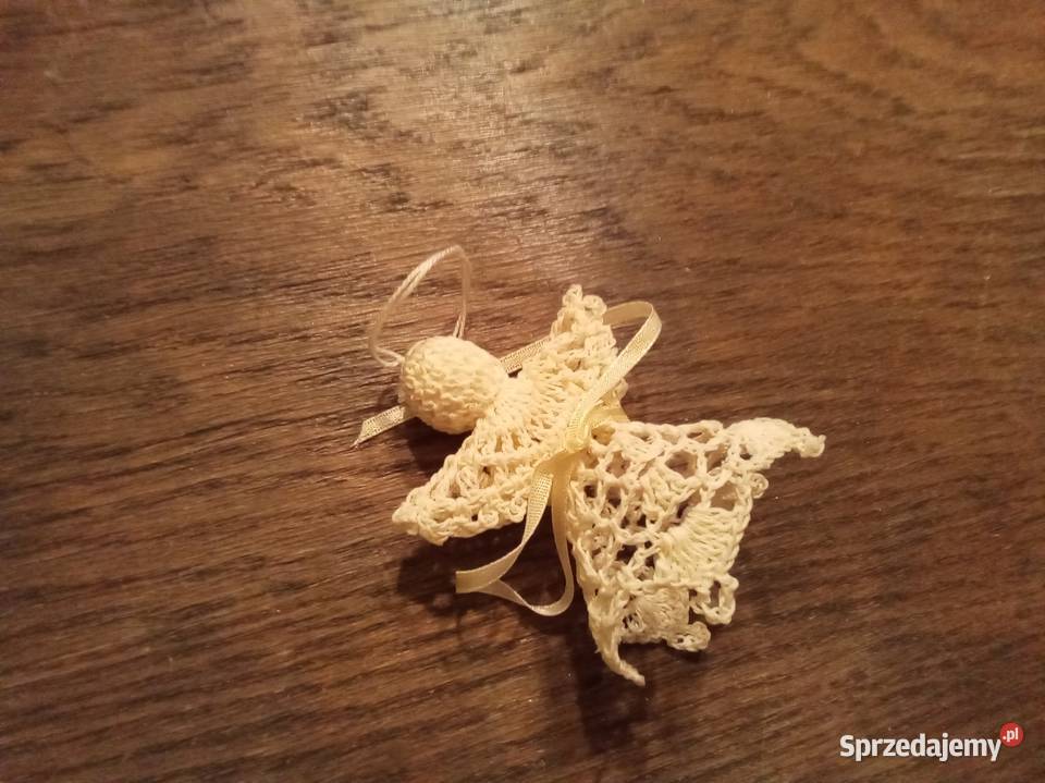 Aniołek recznie robiony Bose Narodzenie Vintage Warszawa