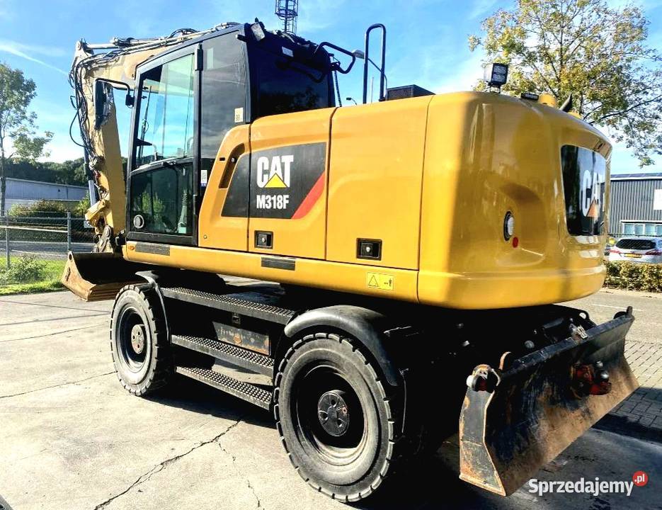Caterpillar M 318 F koparka kolowa z roku 2017 sprzedam