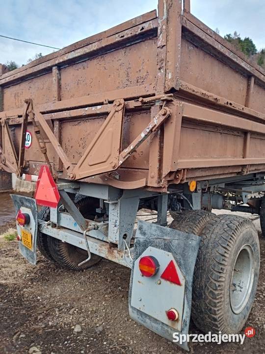 Przyczepa bss brandys 1713 ton z dokumentami Przyczepy rolnicze Rybnik