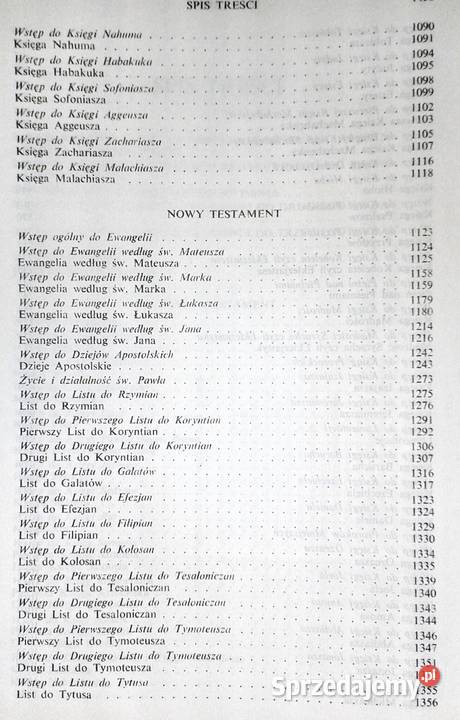Pismo święte Starego i Nowego Testamentu Chełm