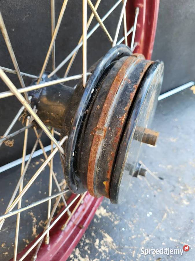 KOŁO TYŁ HAMULEC 19 BSA AJS NSU ARIEL TERROT Pozostałe Rybnik