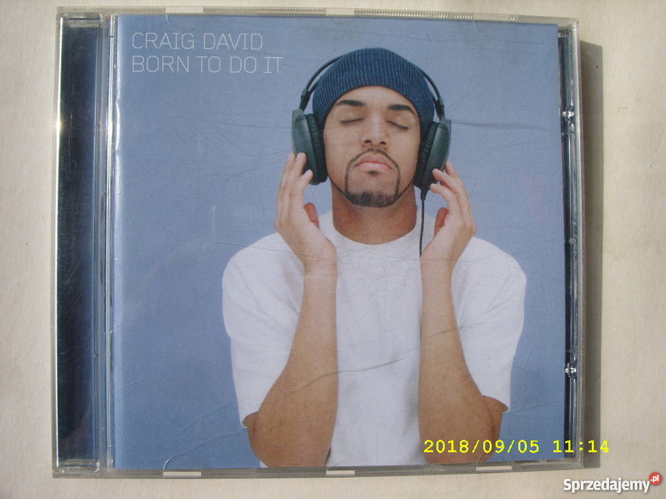 POP CRAIG DAVIDBorn to do it plyta CD Wołów sprzedam