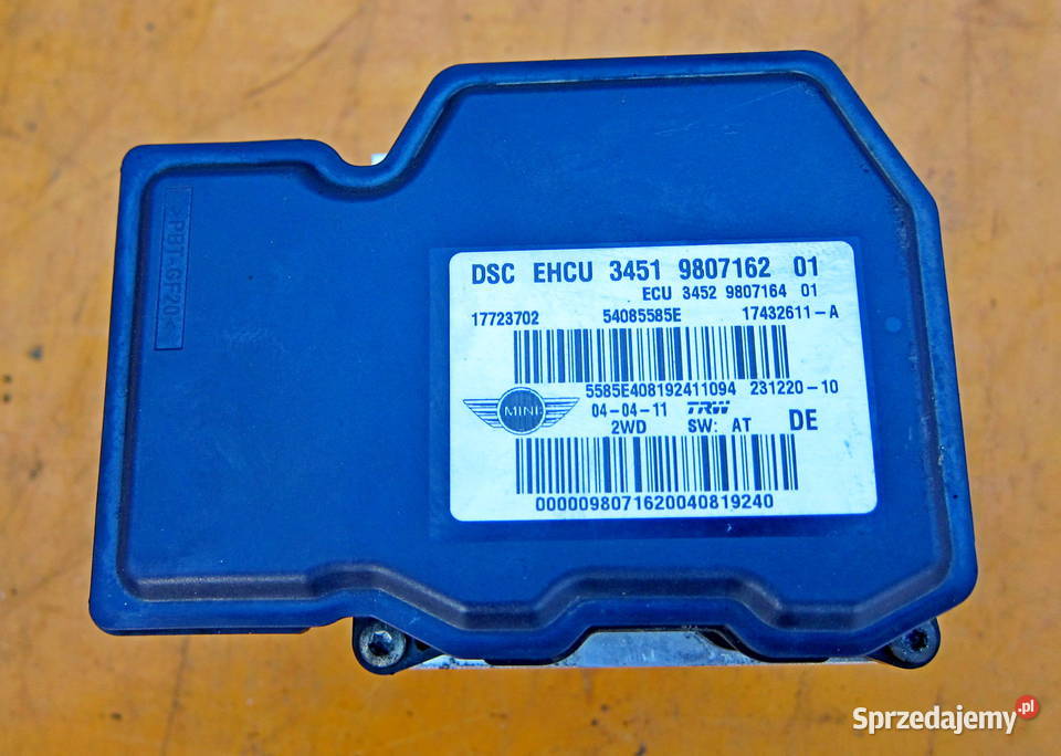 MINI R56 2012 POMPA ABS ESP DSC 3451 9807162 01 Radom