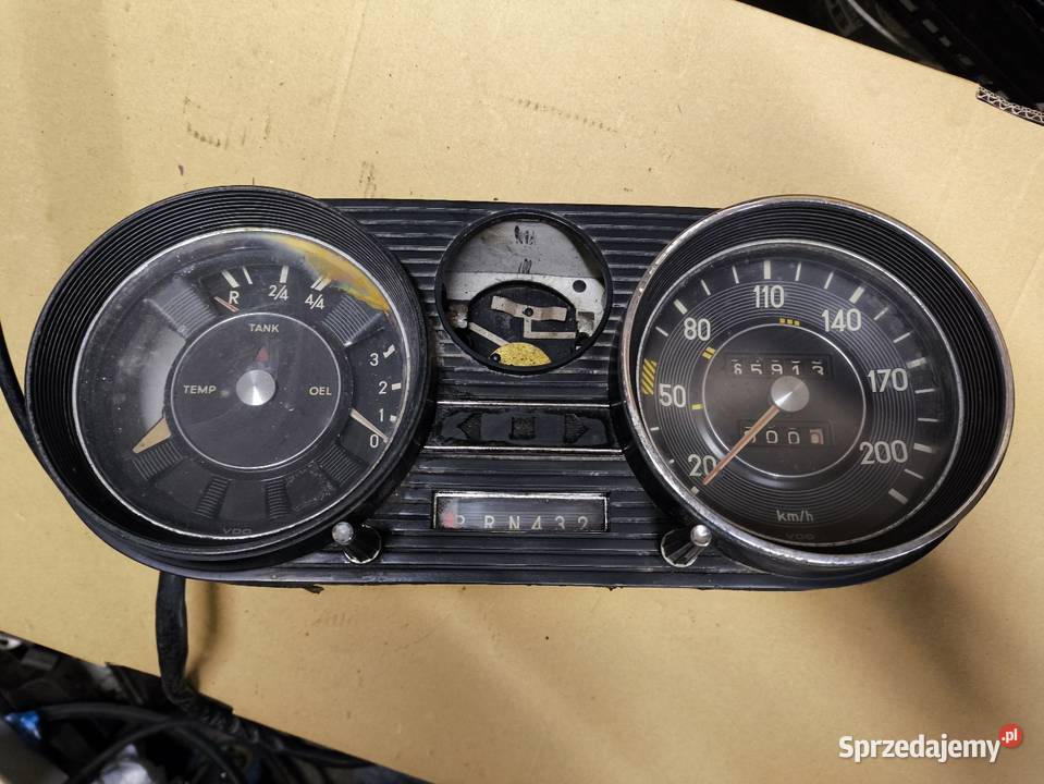 Zegary licznik prędkościomierz mercedes w108 Lutoryż