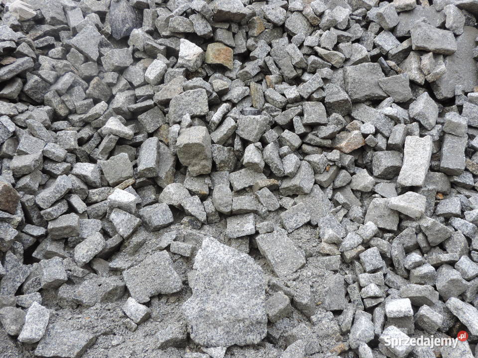 Łupek Granitowy Szary do gabionu ogrodzenie małopolskie Oświęcim