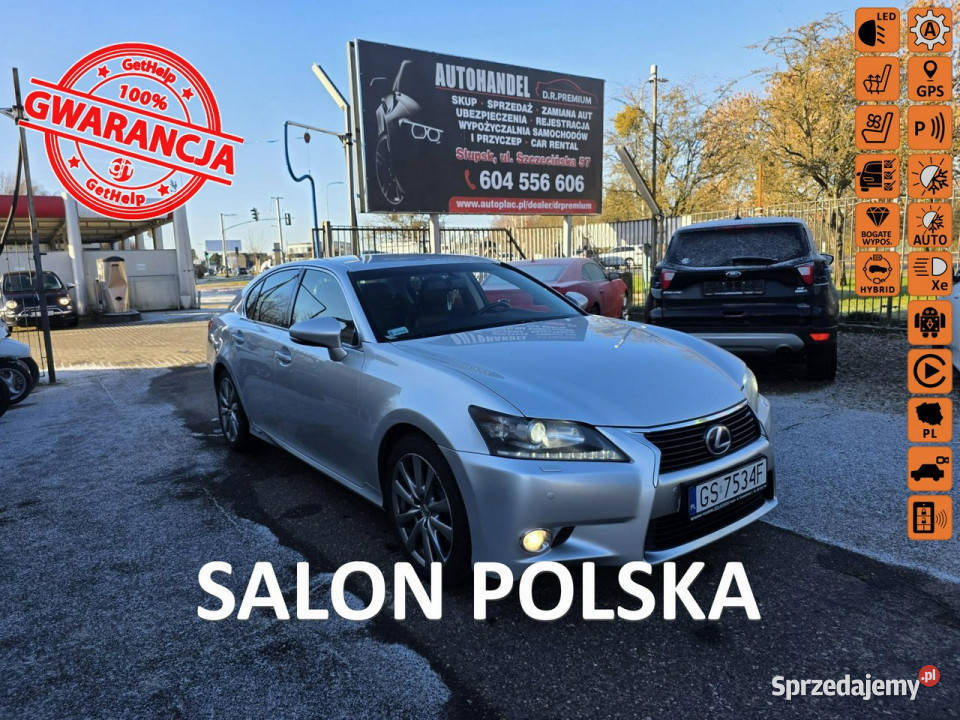 Lexus GS 35 Hybryda 292 Automat LED Navi pomorskie Słupsk