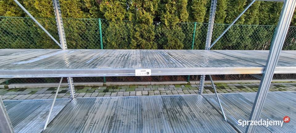 Regały magazynowe z demontażu 80gł x 180 x250 Magazynowanie Radomierz