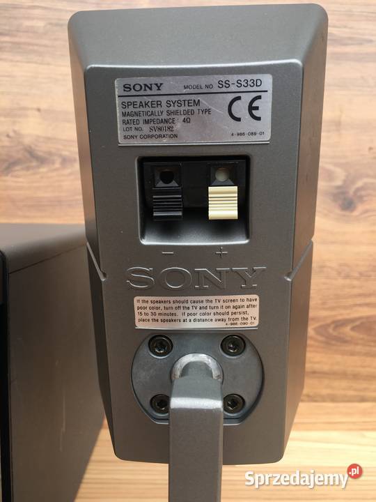 Zestaw kolumn 21 SONY SSW33D SSS33D Opole