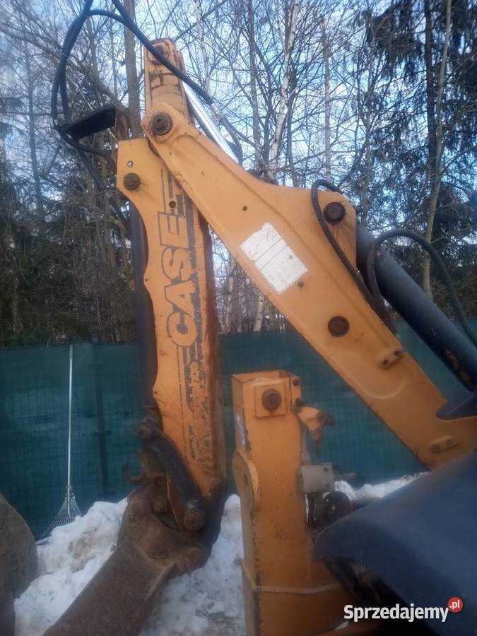 Case 580 SLE teleskop szczęka 4x4 widły sprzedaż Koparko ładowarki