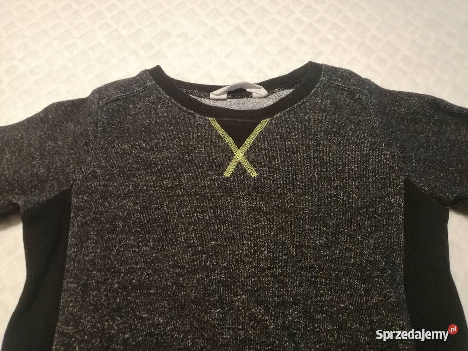 Bluza chłopięca długi rękaw HM 98104 melanż 2 lata+ sprzedam