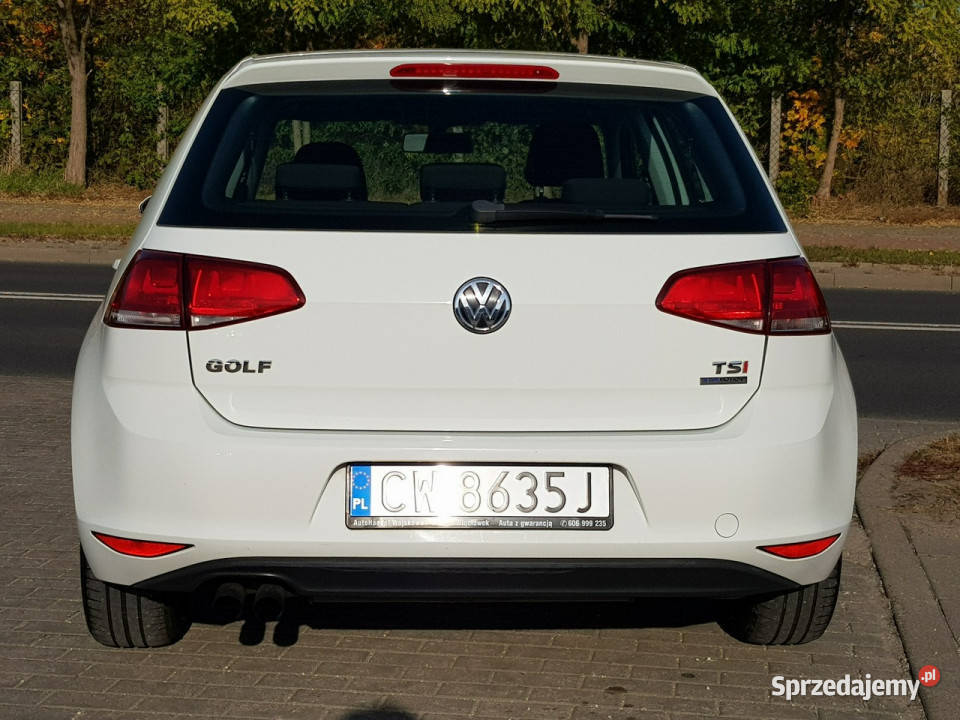 Volkswagen Golf 14 Turbo Benzyna Climatronic biały Włocławek