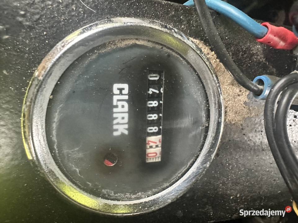 Wózek widłowy Clark 15t 33m automat lpg przesuw Pajęczno