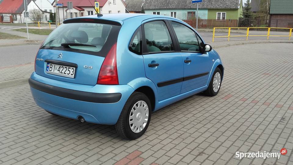 CITROEN C3 11benzyna polski salon MAŁY PRZEBIEG 81000km Ciechanowiec