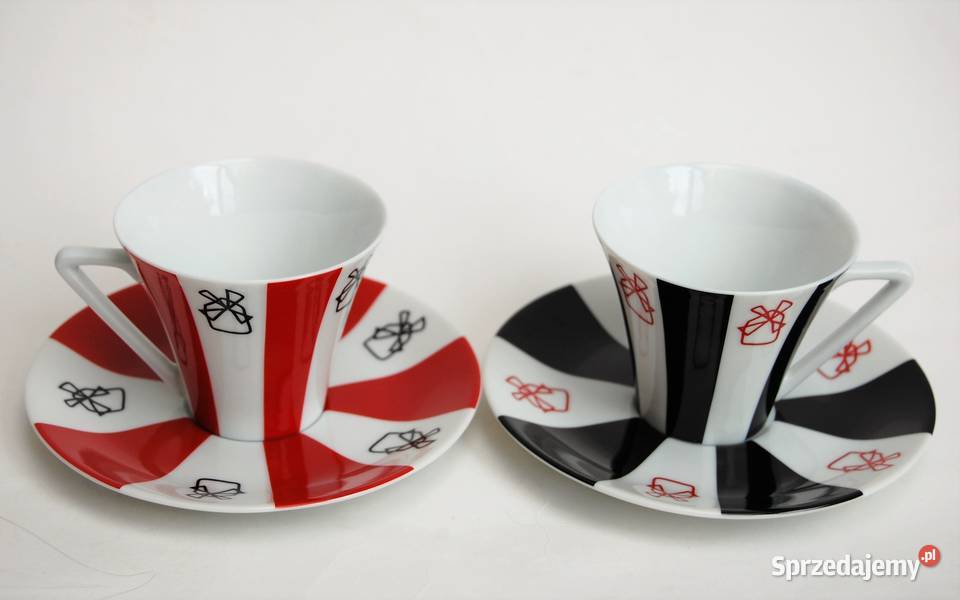 Filiżanki espresso Moulin Rouge porcelana sprzedam