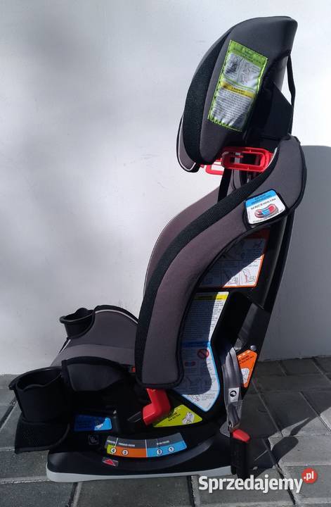 Fotelik samochodowy GRACO SLIM FIT 045 012 lat Łódź