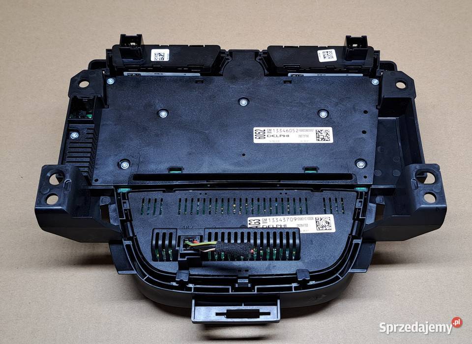 PANEL STEROWANIA RADIA KLIMATYZACJI OPEL ASTRA J Mielęcin