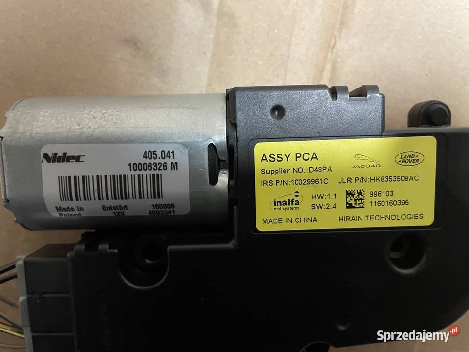 HK8353508AC moduł sterownik szyberdachu jaguar Szczecin