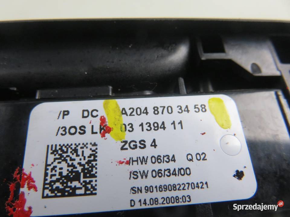 PANEL SZYB MERCEDESBENZ KLASA C TModel S204 małopolskie