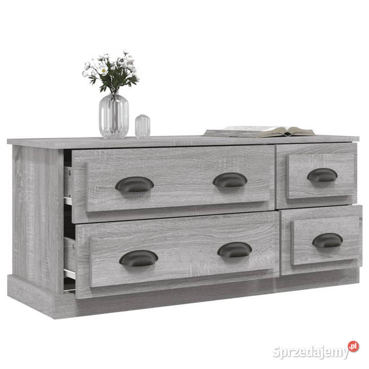 Szafka pod TV szary dąb sonoma 100x355x45 RTV Szafki Warszawa sprzedam